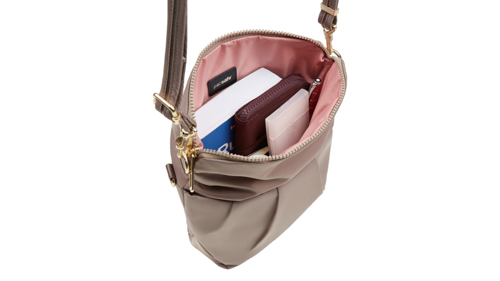 Pacsafe Citysafe CX Anti-Theft Convertible Crossbody Women's Bag, 5L, Blush Tan 20405219