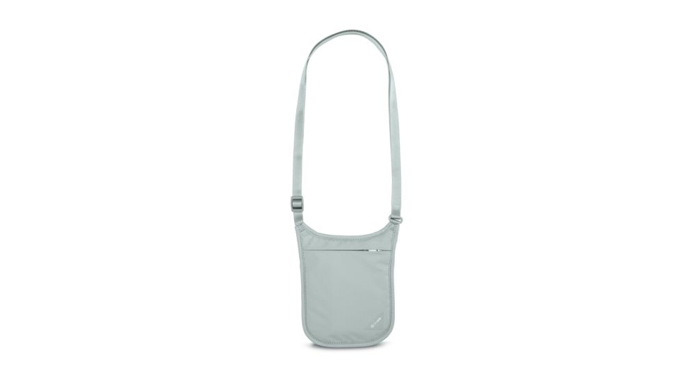 Pacsafe Coversafe V75 Nech Pouch-Neutral Grey