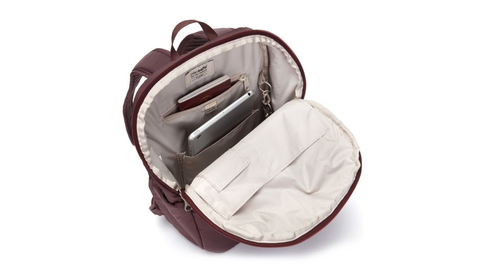 Pacsafe Cruise Anti-Theft Essentials Backpack, Pinot, 12L, 20725329