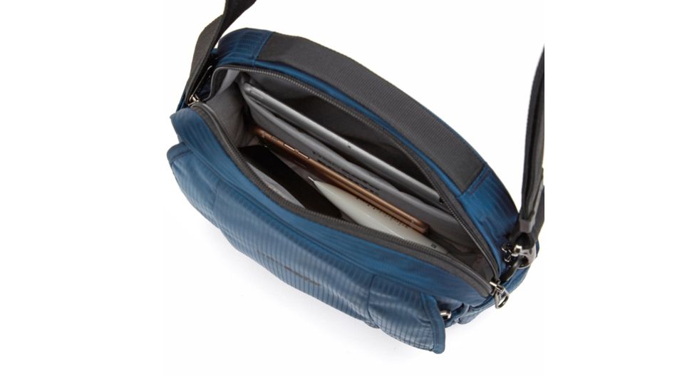 Pacsafe Metrosafe LS200 ECONYL Anti-Theft Crossbody Bag, Econyl Ocean, 7L, 40116641