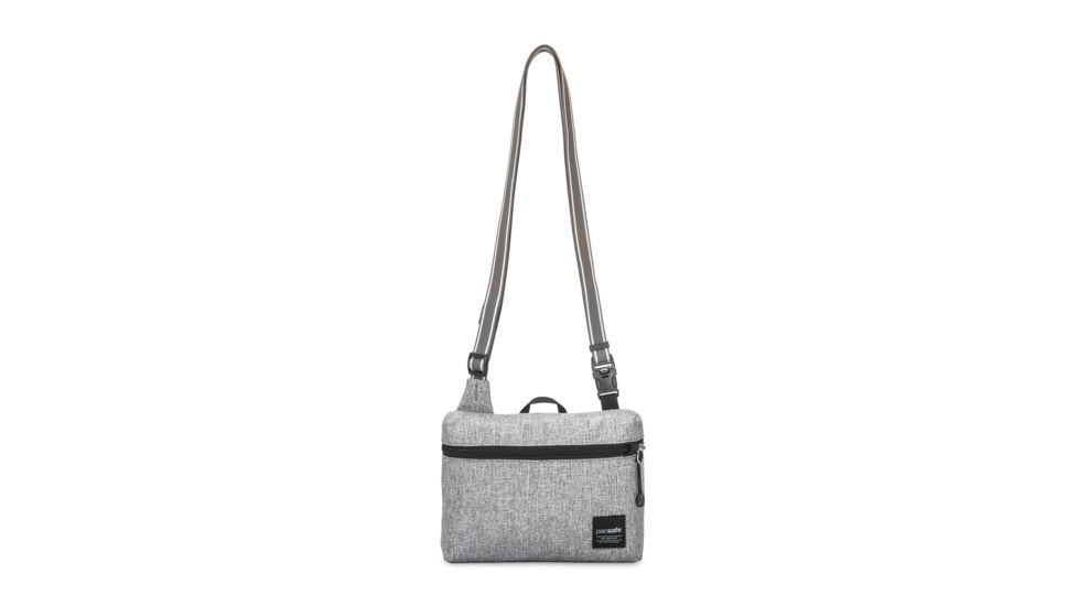 Pacsafe Slingsafe LX50 Anti-Theft Mini Cross Body Bag, 2L, Tweed Grey 45200112
