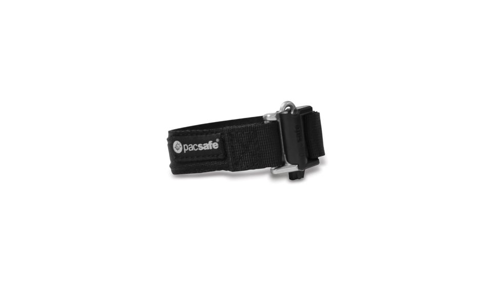 Pacsafe Strap Extender, 2,5 x 25 cm/1 x 10 in, Black 15380100