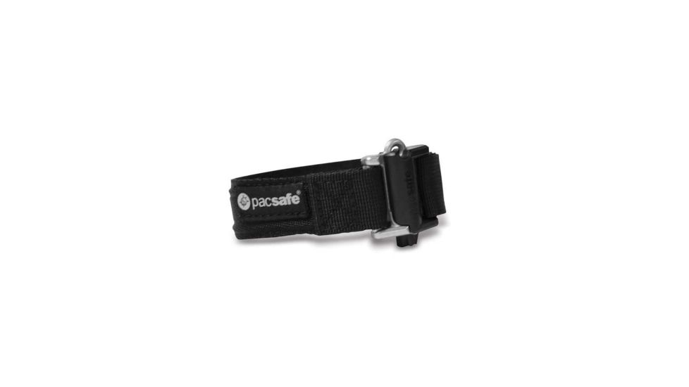 Pacsafe Strap Extender, 2.5 x 25cm/1.5x10in, Black, 15420100