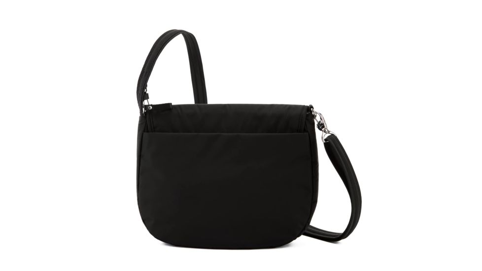 Pacsafe Stylesafe Double Zip Crossbody Bag, Black, 4 Liters, 20630100