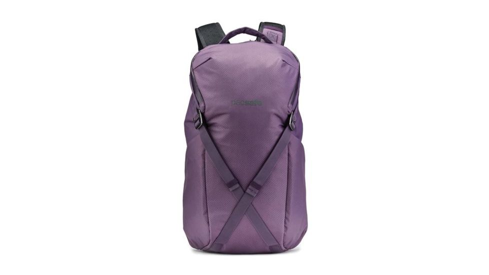 Pacsafe Venturesafe X 24L Anti-Theft Backpack, Plum, 60520608