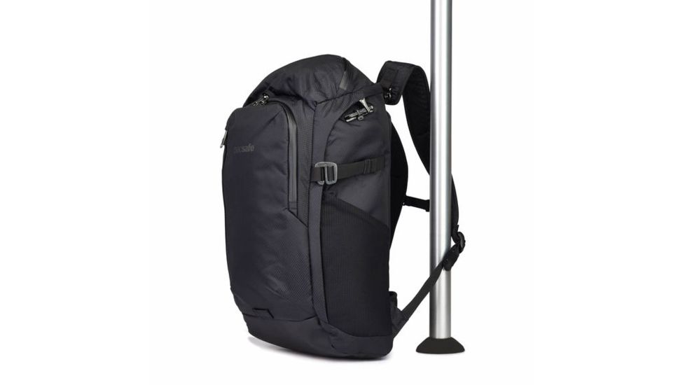 Pacsafe Venturesafe X 30L Anti-Theft Backpack, Black, 30 Liters, 60425100