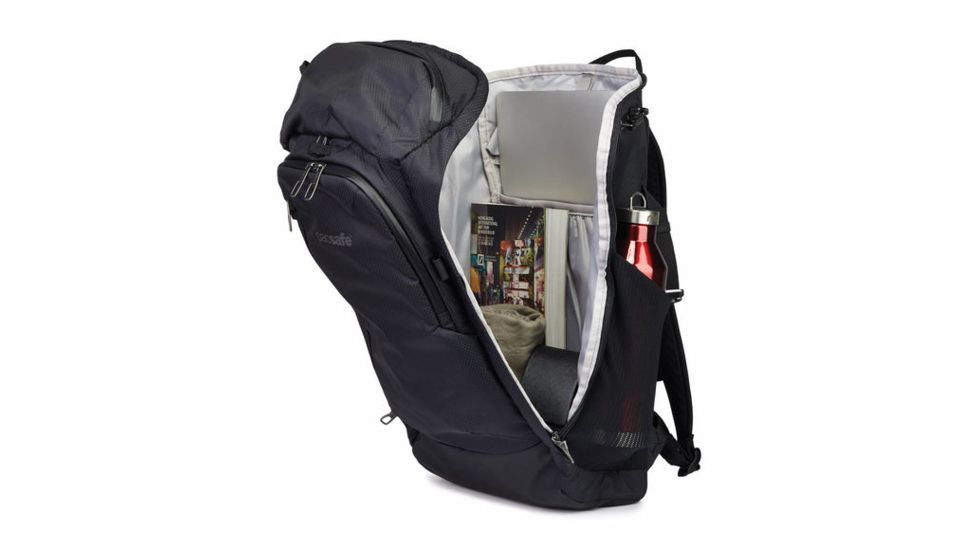 Pacsafe Venturesafe X 30L Anti-Theft Backpack, Black, 30 Liters, 60425100