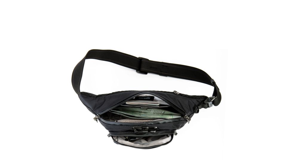 Pacsafe Venturesafe X 4L Waistpack, Black 60500100