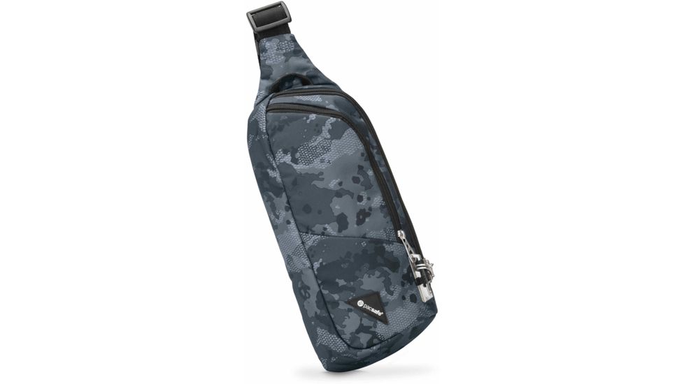 Pacsafe Vibe 150 Anti-Theft Cross Body Pack-Grey Camo