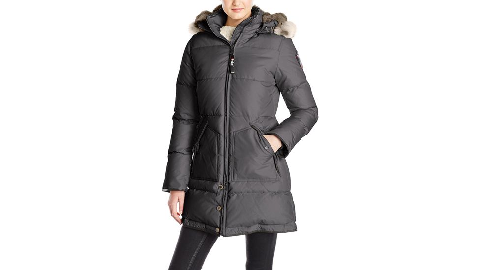 Pajar Cougar Long Length Parka - Women's-Charcoal-Large
