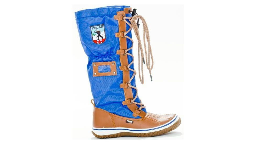Pajar Grip Zip Winter Boot - Women's-Cognac/Navy-Medium-38