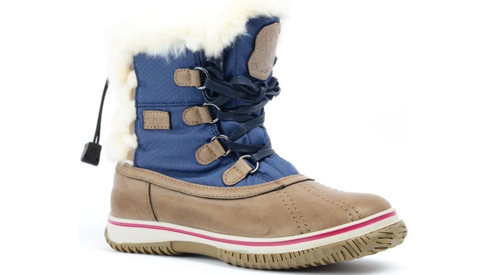 Pajar Ice Pick Winter Boot - Women's-Sand/Navy-Medium-37