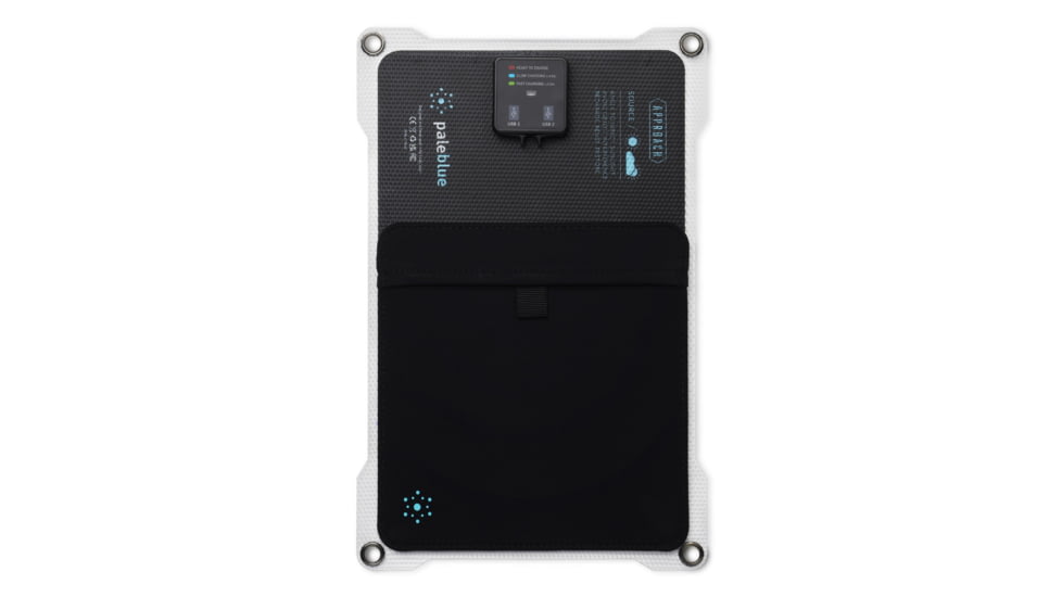 Pale Blue Earth Approach Solar Charger, 7 Watt, Black, 20cm x 30cm x 2mm, PB-AP1-7W