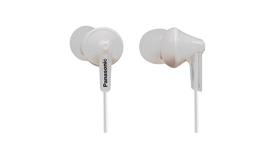 Panasonic Ergofit In-ear Earbuds- White RP-HJE125-W