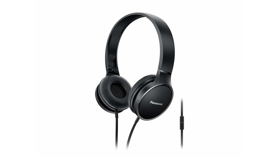 Panasonic On-ear Headphones- Black RP-HF300M-K