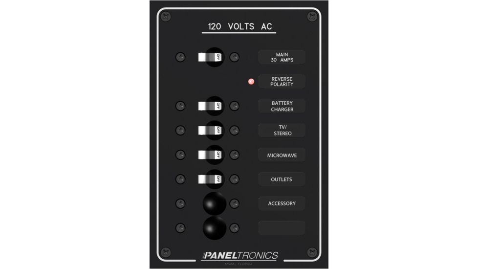 Paneltronics AC 6 Position Breaker Panel &amp; Main Standard 29801