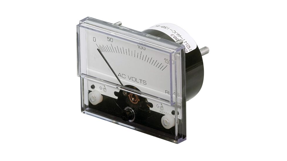 Paneltronics Analog AC Voltmeter - 0-150VAC - 2-1/2&quot; 33950