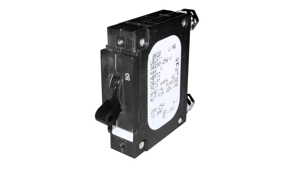 Paneltronics 'C' Frame Magnetic Circuit Breaker - CE - 50 Amp - Single Pole 29881