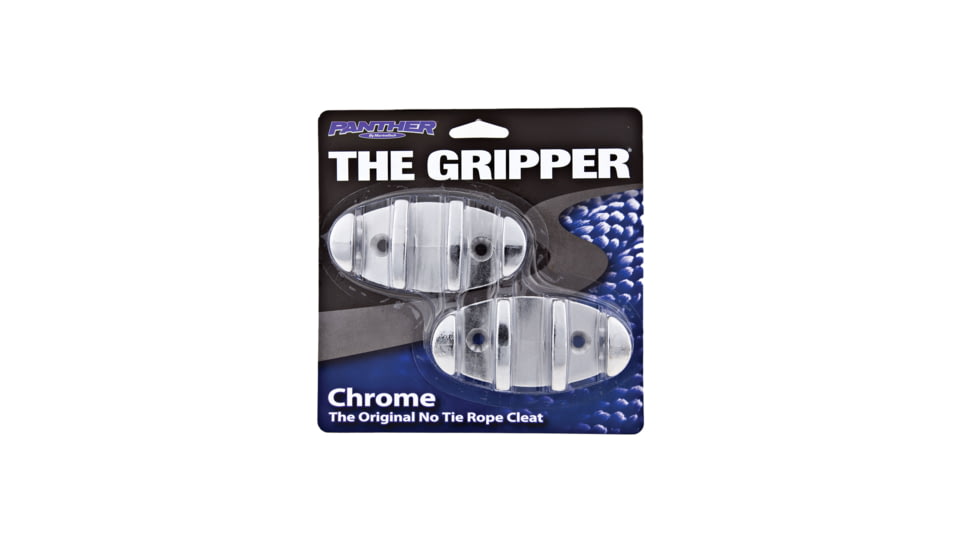 Panther 3 Chrome Gripper Rope Cleats, 55-8200