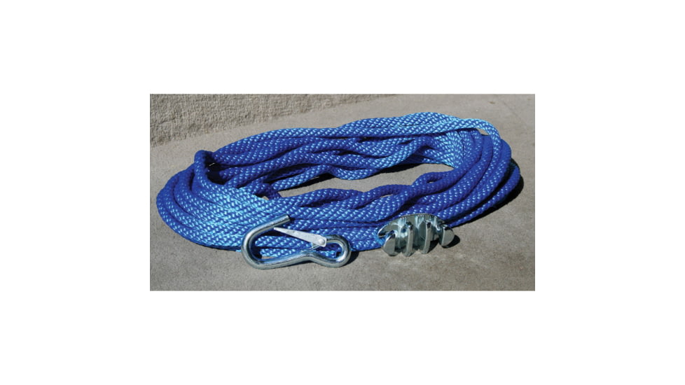 Panther 50ft Anchor Rope, Rope Cleat and Snap Hook, 75-7000