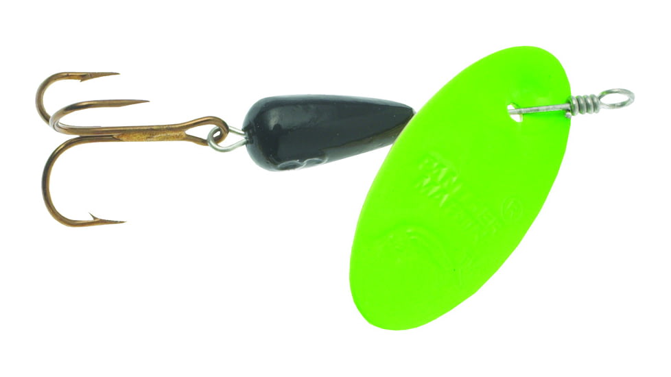 Panther Martin Classic Patterns In-Line Spinner, #1, 1/32oz, Green Fluorescent, 1PMGFL