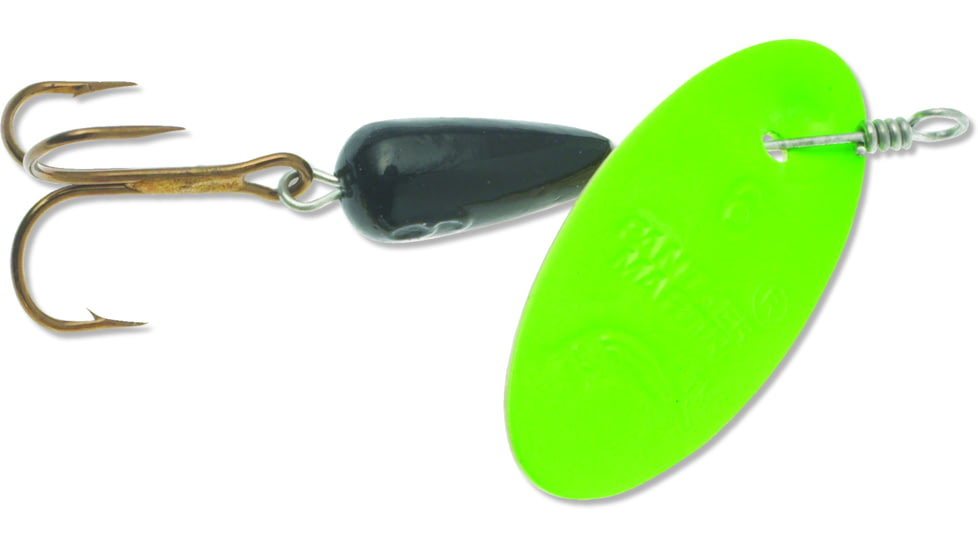 Panther Martin Classic Patterns In-Line Spinner, #2, 1/16 oz, Green Fluorescent, 2PMGFL