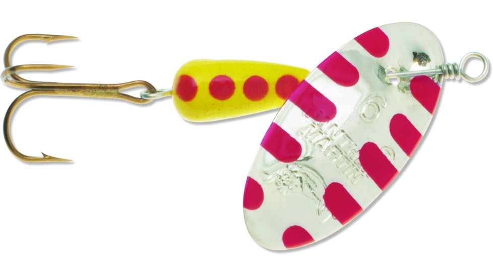 Panther Martin Classic Patterns In-Line Spinner, #9, 3/8oz, Salamander Silver, 9PMRSAL-S
