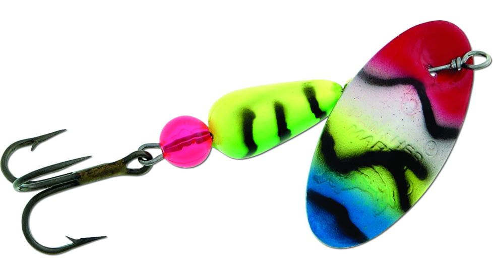 Panther Martin FishSeeUV In-Line Spinner, #2, 1/16 oz Red/White/Blue, 2PMUV-RWB