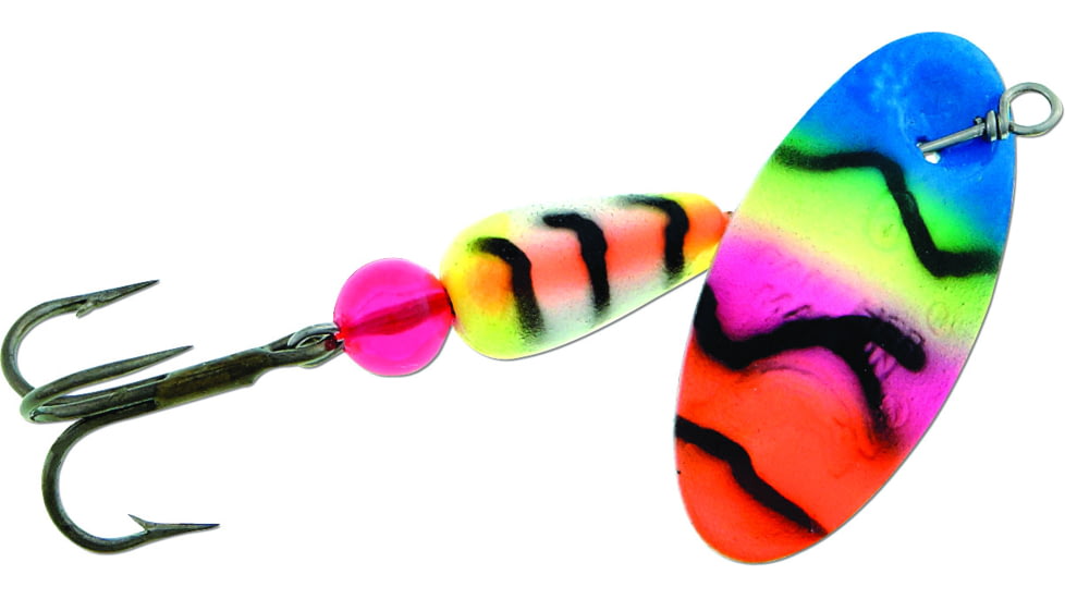Panther Martin FishSeeUV In-Line Spinner, #2, 1/16oz, Blue/Pink/Orange, 2PMUV-BPO