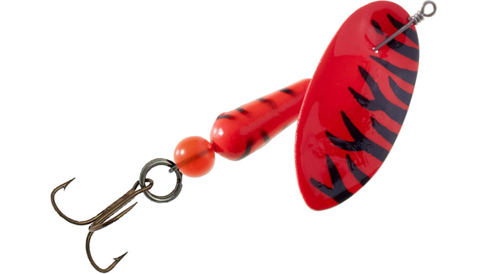 Panther Martin FishSeeUV In-Line Spinner, #20, 1 oz, Red Tiger, 20PMSSTUV-FRT