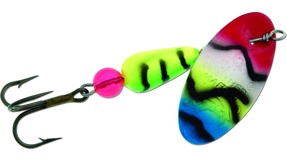 Panther Martin FishSeeUV In-Line Spinner, #6, 1/4 oz Red/White/Blue, 6PMUV-RWB