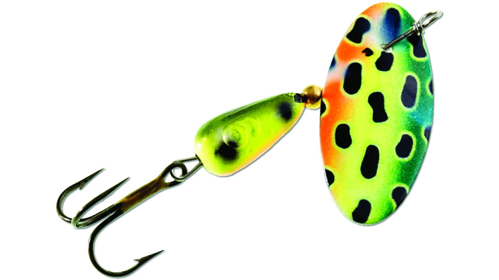 Panther Martin FishSeeUV Vibrant Image In-Line Spinner, #2, 1/16 oz, Bullfrog, 2PMVIUV-VIBF