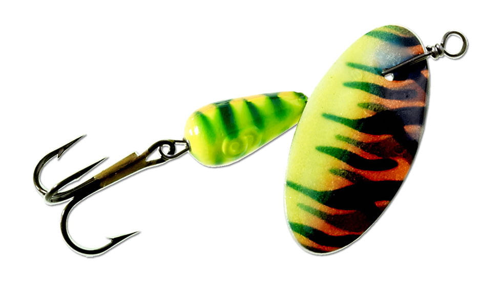 Panther Martin FishSeeUV Vibrant Image In-Line Spinner, #6, 1/4 oz, Firetiger, 6PMVIUV-VIFT