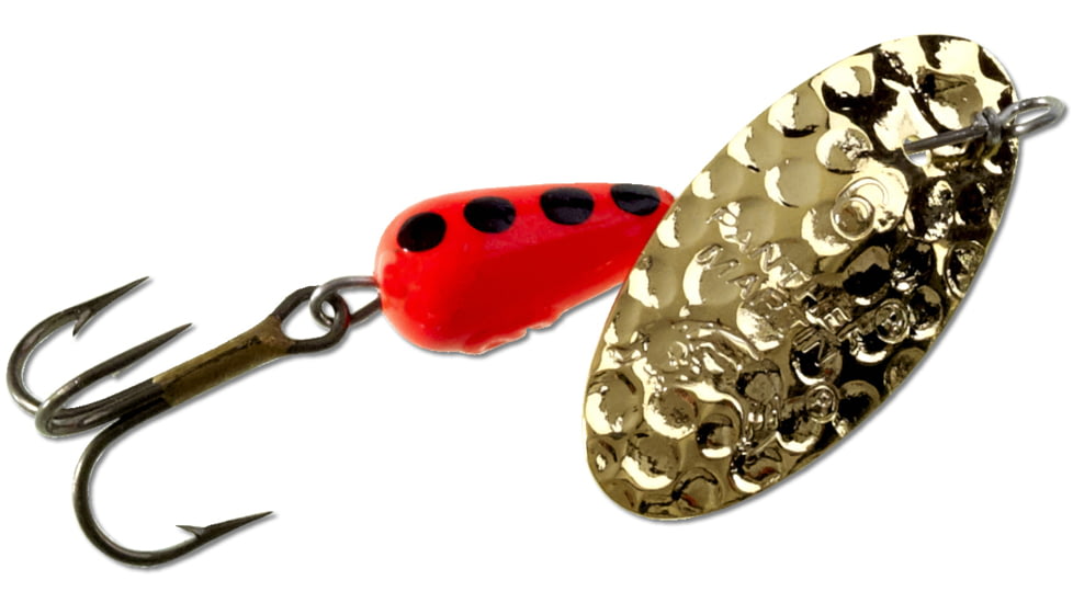 Panther Martin Hammered Spinner, Gold, Size 4, 4PMHM-HG