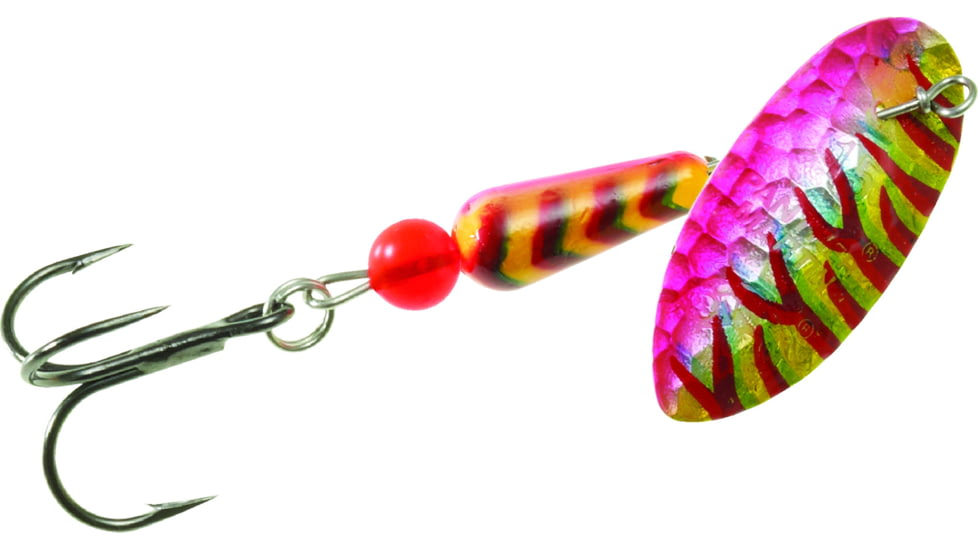 Panther Martin Hammered UV In-Line Spinner, #15 1/2 oz, Gold &amp; Pink, 15PMSSTUVHMHMGPT