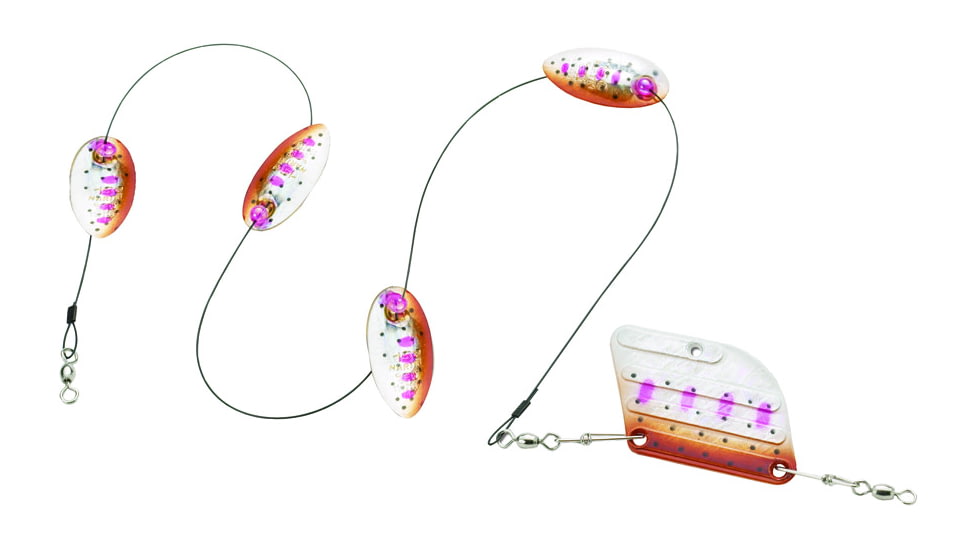 Panther Martin High Lake Troll, #28, 2.2 oz, Mark Drag Rudder Brown Trout Holographic, 28MDR-BTH