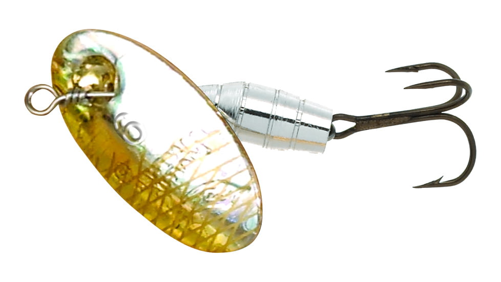 Panther Martin Holographic Deluxe In-Line Spinner #6, 1/4oz, Holographic Silver &amp; Gold, 6PMHD-SGH