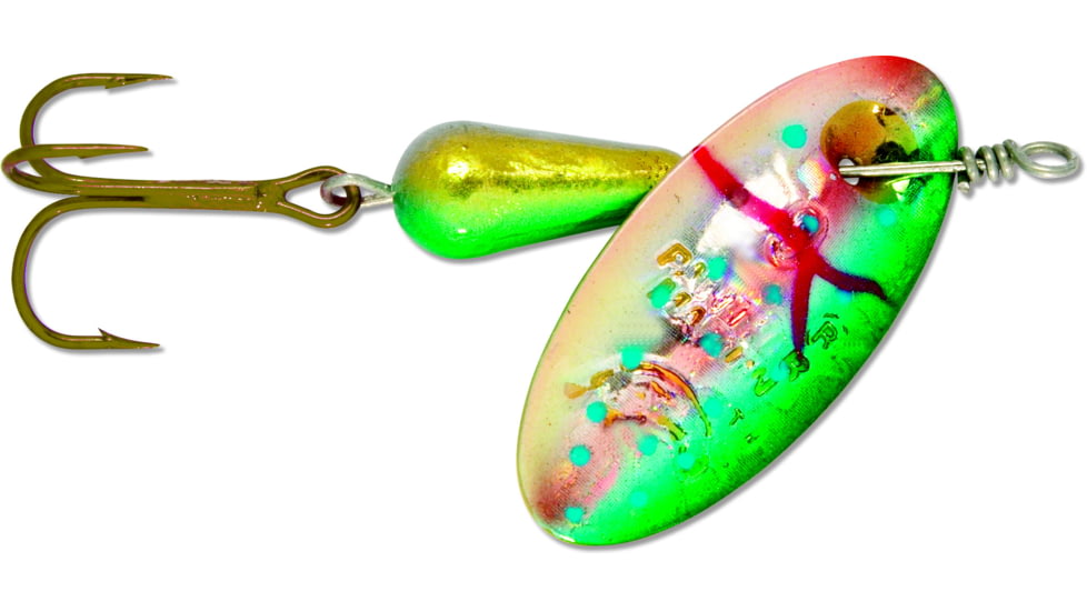 Panther Martin Holographic Regular In-Line Spinner, #4, 1/8 oz Spotted Blue, 4PMH-SPB