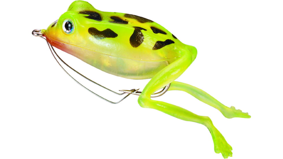 Panther Martin Holographic Superior Frog, Floating, Chartreuse, #3, 3/8oz, FROGH3-CH