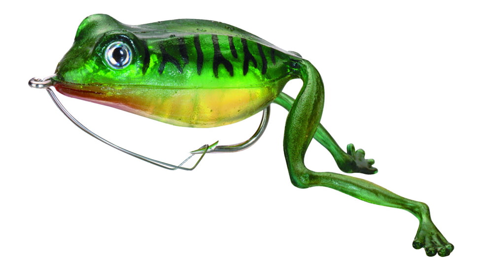 Panther Martin Holographic Superior Frog, Floating, Green, #3, 3/8oz, FROGH3-GR