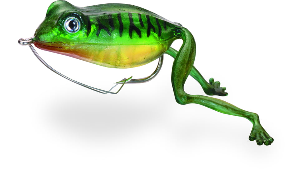 Panther Martin Holographic Superior Frog, Floating, Green, #5, 5/8oz, 5FROGH-GR