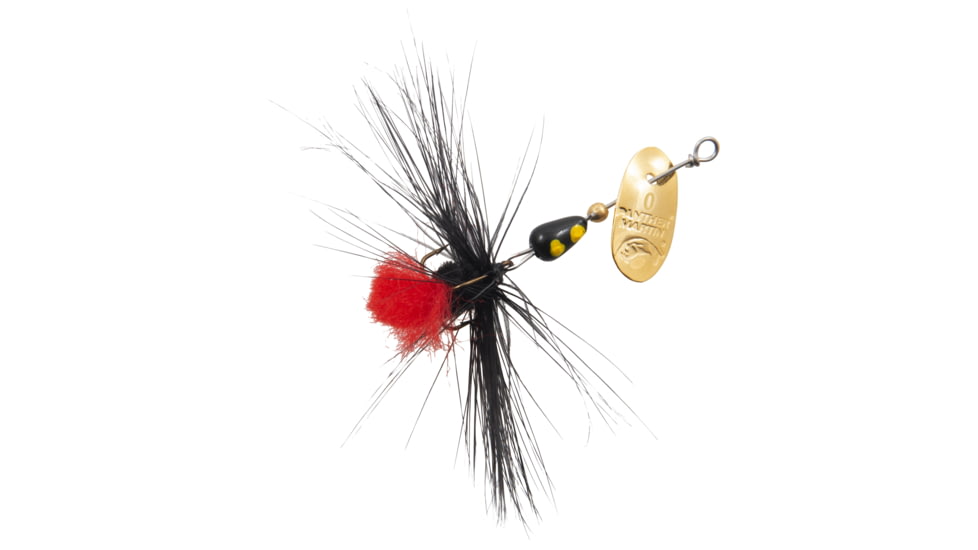 Panther Martin Mini Fly, Gold/Black, Size 0, 0MPMMF-GBK