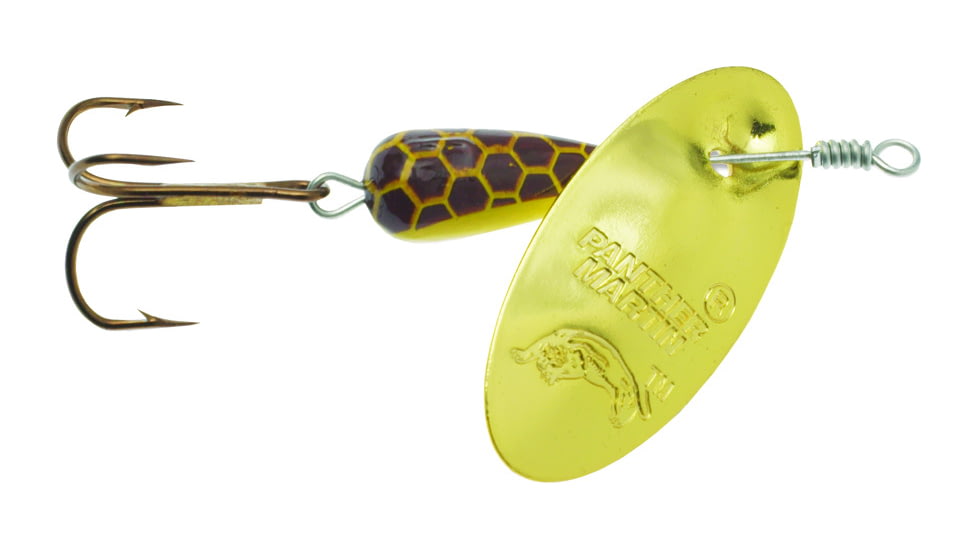 Panther Martin Nature In-Line Spinner, #2, 1/16 oz Crayfish &amp; Gold, 2PMCRG-U