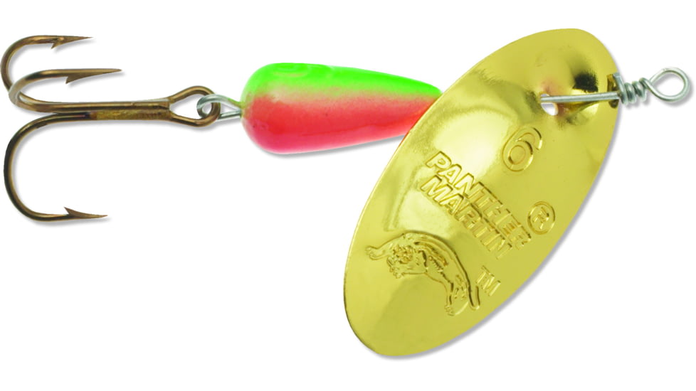 Panther Martin Nature In-Line Spinner, #4, 1/8oz, Firetiger Gold, 4PMFT-G