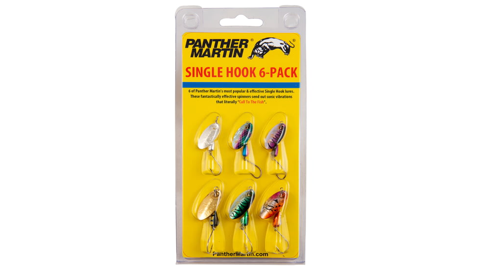 Panther Martin Spinnerbaits SingleHook Six Pack, PMSH6