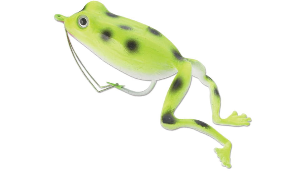 Panther Martin Superior Frog, Size 5, Chartreuse, 5 FROG-CH
