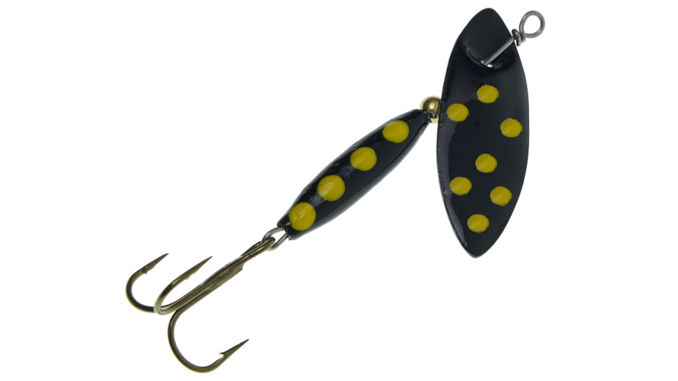 Panther Martin Willow Strike Spotted, Black, Size 6, 6PMWSSP-B