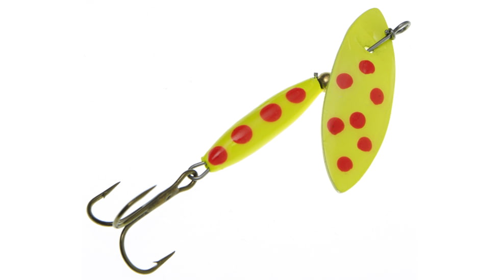 Panther Martin Willow Strike Spotted Size 6 Chartreuse, 6PMWSSP-CH