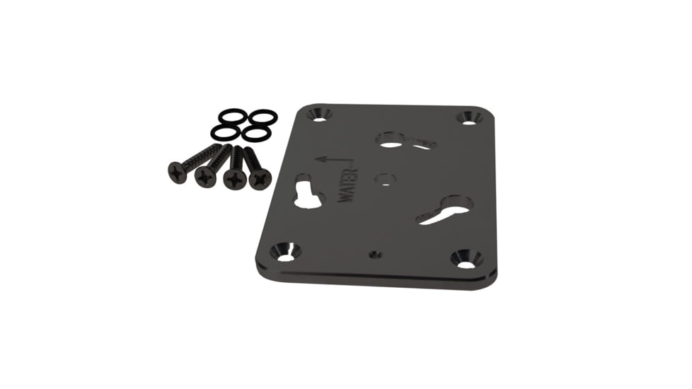 Panther Quick Release Bow Mount Brackets - 6" Rise, Black, KPB60B