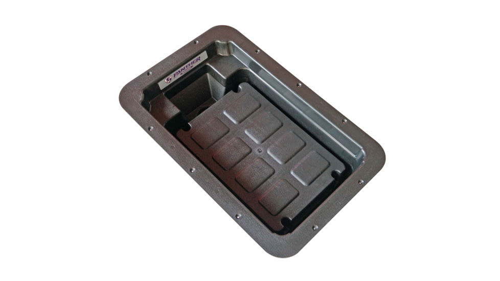 Panther Recessed Trolling Motor Foot Control Tray With Insert, 55-9800